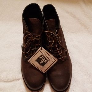 Frye mens leather lace up boots 11.5